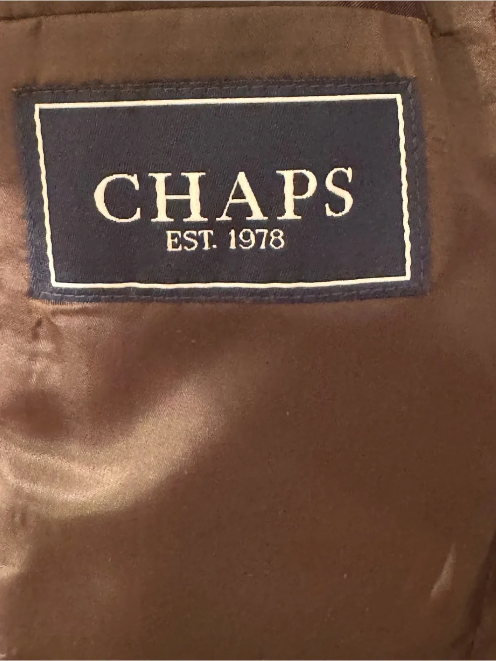Chaps Boys  houndstooth check Brown  Blazer / Size 10R